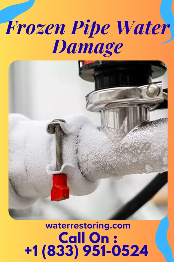 Frozen Pipe Water Damage in Morgantown, WV